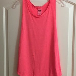 VS PINK coral muscle tank